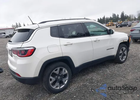 2020 Jeep Compass Limited 4X4 z USA, uszkodzony, nr VIN 3C4NJDCB5LT153584